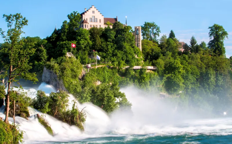 Les chutes du Rhin